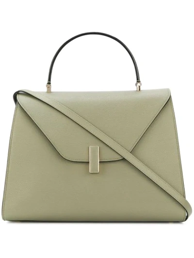 Shop Valextra Classic Tote - Green
