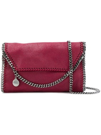 Shop Stella Mccartney Falabella Shoulder Bag - Red