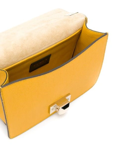 Shop Furla Mimì Crossbody Bag In Yellow