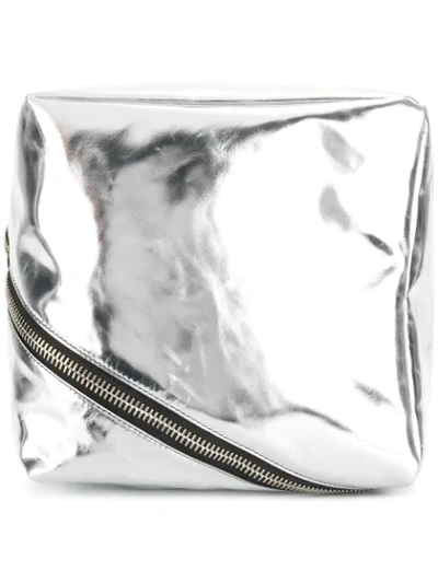Shop Proenza Schouler Cube In Metallic