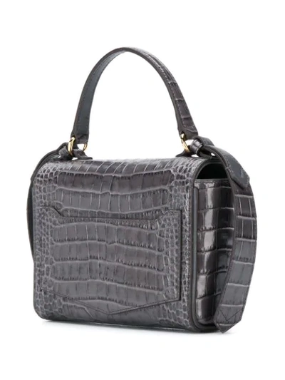 Shop Givenchy Eden Mini Shoulder Bag In Grey