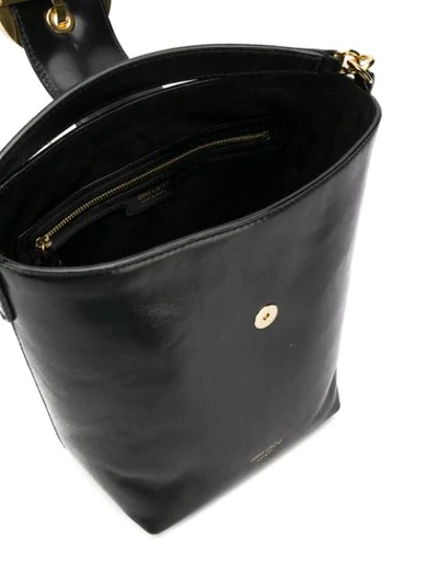 Shop Jimmy Choo Madeline Bucket Tote In Black