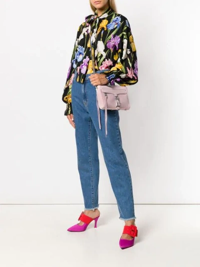 Shop Rebecca Minkoff Mini Mac Crossbody Bag - Pink