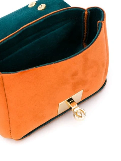 Shop Alila Mini Venice Tote Bag In Orange