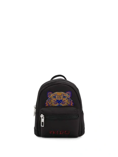 Shop Kenzo Tiger Mini Backpack In Black