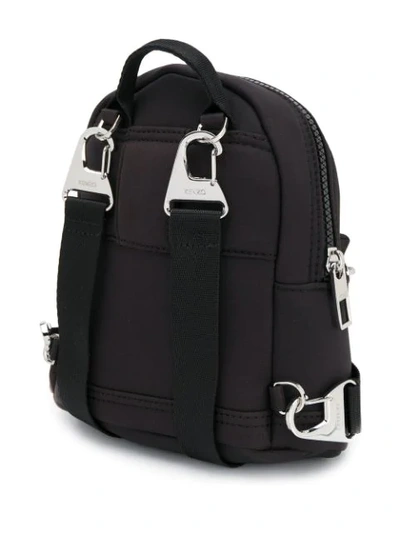 Shop Kenzo Tiger Mini Backpack In Black