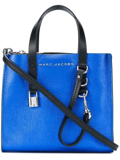 Shop Marc Jacobs Mini Grind Crossbody Bag In Blue
