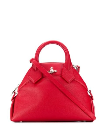 Shop Vivienne Westwood Windsor Small Handbag In H401 Red