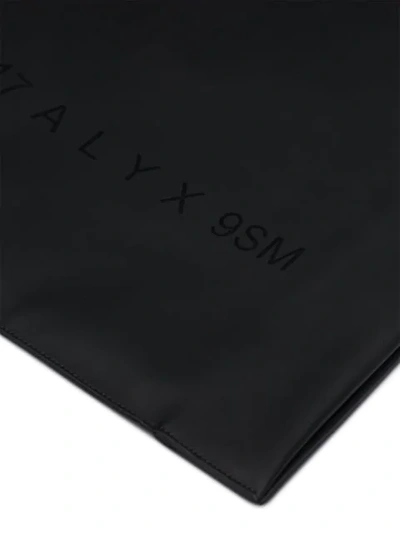 Shop Alyx Logo-print Shopping Tote Bag In Black