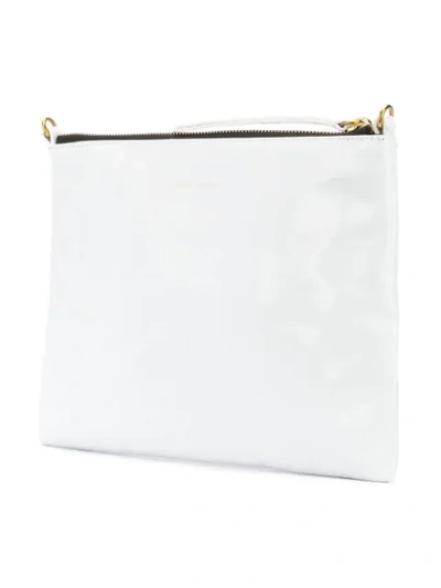 Shop Isabel Marant Nessah Clutch In White