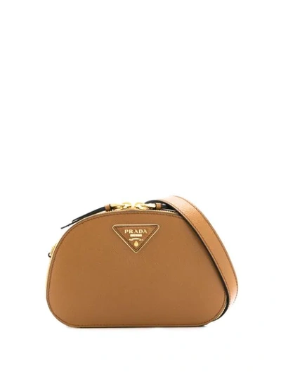 Shop Prada Odette Belt Bag In F098l Caramel