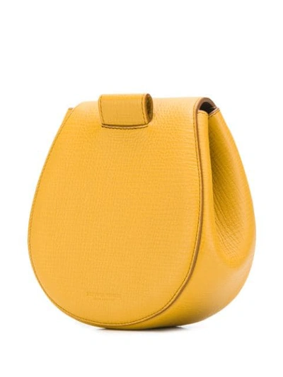 Shop Bottega Veneta Rounded Belt Bag In Yellow