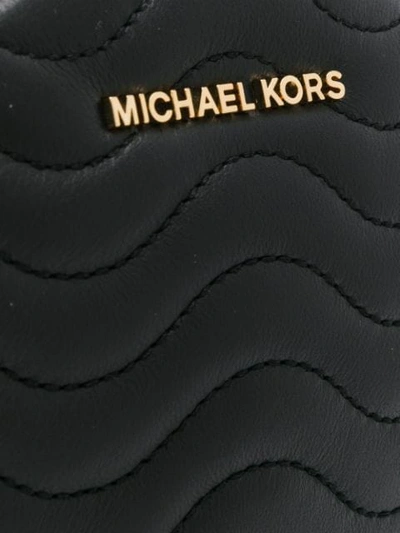 Shop Michael Michael Kors Gürteltasche Mit Fächern In Black