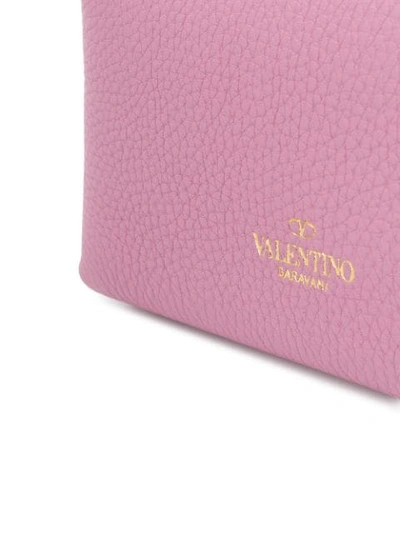 Shop Valentino Garavani Rockstud Mini Crossbody In Pink