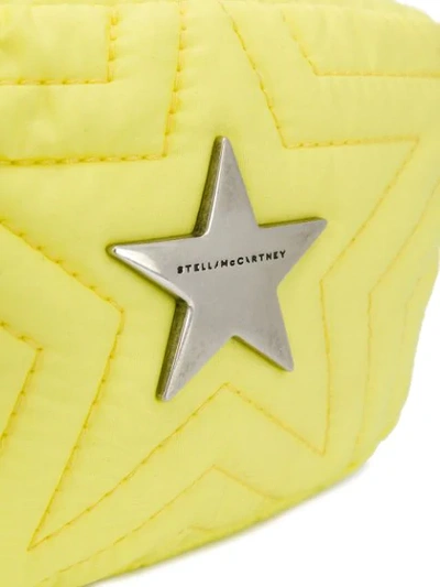 Shop Stella Mccartney Stella Star Crossbody Bag In Yellow