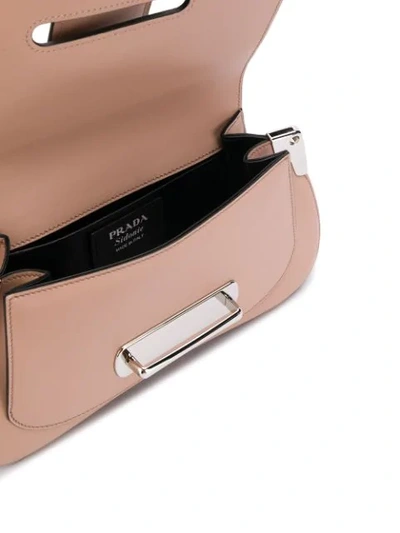 Shop Prada Sidonie Shoulder Bag In F0236 Cipria