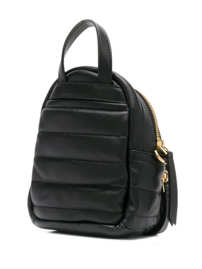 Shop Moncler Backpack Shoulder Bag In Black