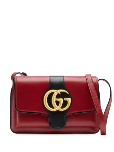 Shop Gucci Arli Small Shoulder Bag In Red