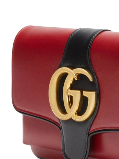 Shop Gucci Arli Small Shoulder Bag In Red