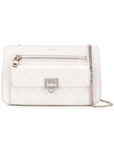 Shop Givenchy Pocket Crossbody Bag In White