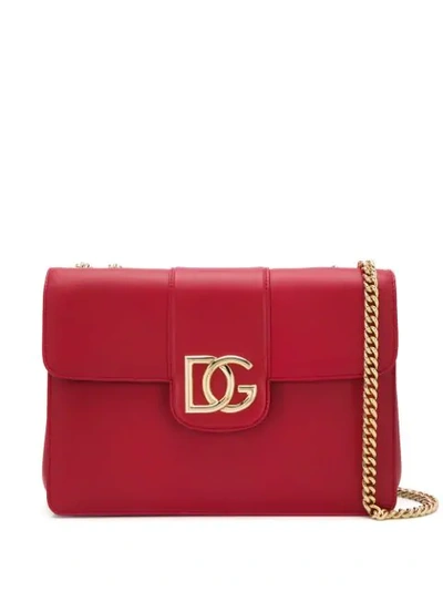 Shop Dolce & Gabbana Dg Millennials Shoulder Bag In Red