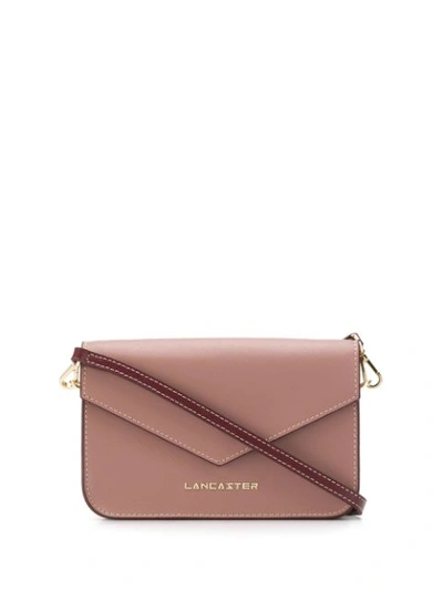 Shop Lancaster Envelope-style Crossbody Bag In Pink