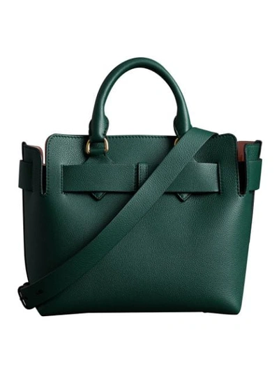 Shop Burberry 'the Small' Handtasche In Green