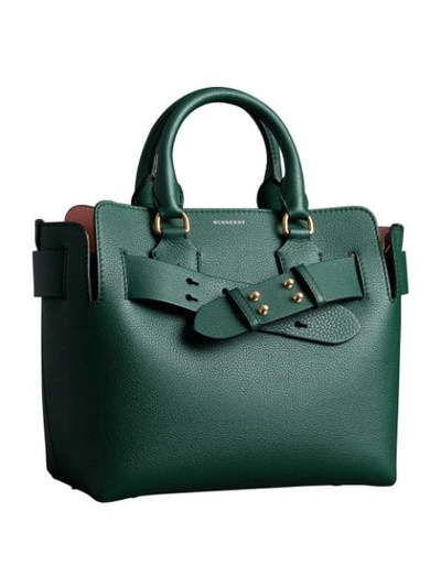 Shop Burberry 'the Small' Handtasche In Green