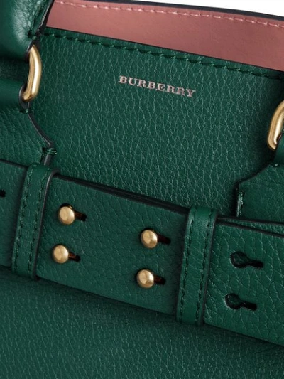 Shop Burberry 'the Small' Handtasche In Green