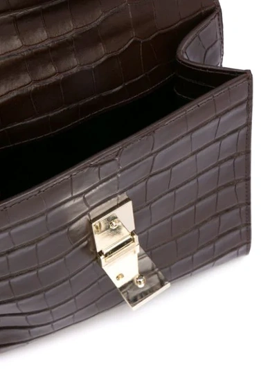 Shop Loeffler Randall Tani Crossbody Bag In Darkbrown