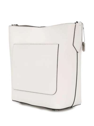 Shop Dkny Sullivan Bucket Bag In White