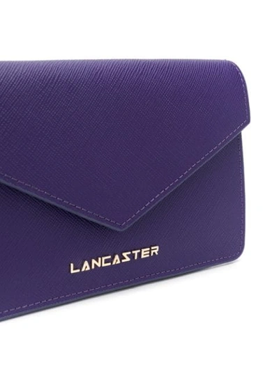 Shop Lancaster Envelope Crossbody Bag In Violet