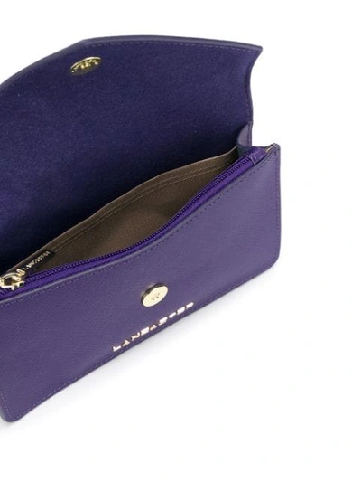 Shop Lancaster Envelope Crossbody Bag In Violet