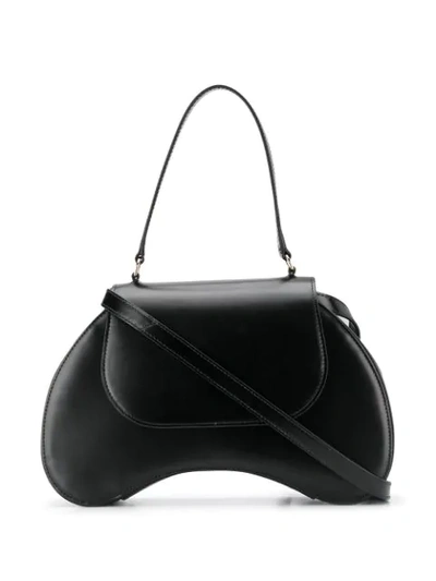 Shop Simone Rocha Bean Shoulder Bag In Black