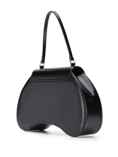 Shop Simone Rocha Bean Shoulder Bag In Black