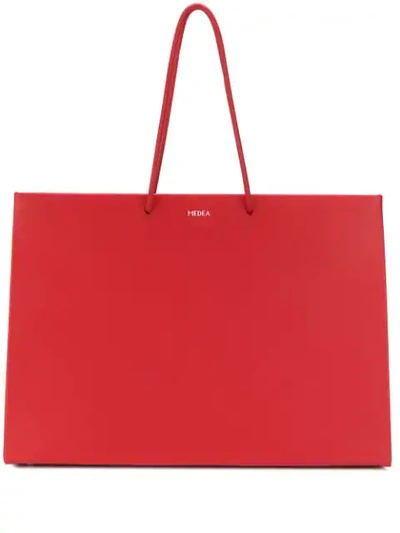 Shop Medea Shopping Tote Bag In Red