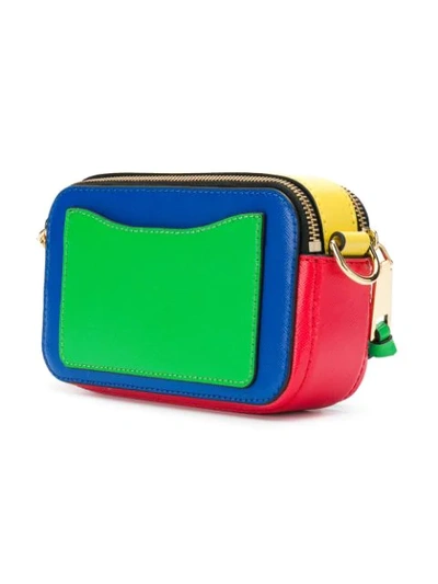 Shop Marc Jacobs The Snapshot Small Camera Bag In Blue