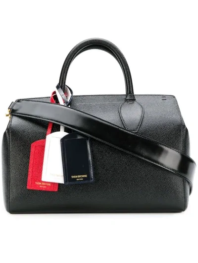 Shop Thom Browne Handtasche Mit Anhängern In 001 Black