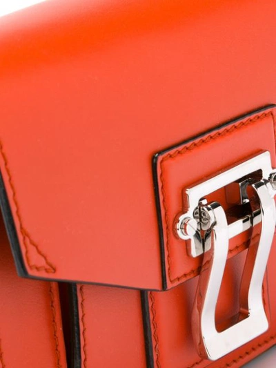 Shop Proenza Schouler Hava Chain Crossbody Bag In Orange