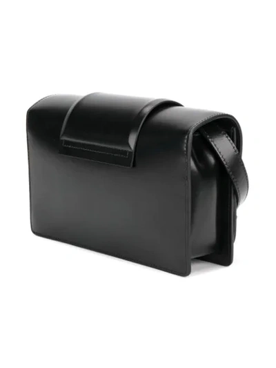 Shop Givenchy Infinity Flap Shoulder Bag In Black
