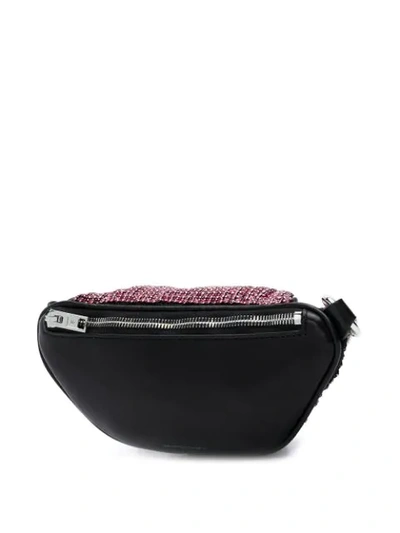 Shop Alexander Wang Embellished Chain Belt Bag In Pink