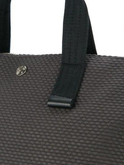 Shop Cabas Medium Bowler Bag In Grey