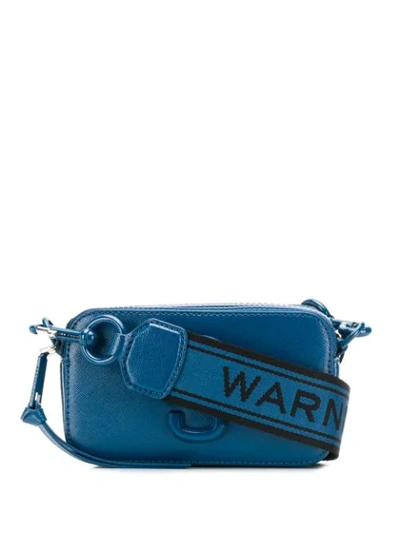 Shop Marc Jacobs Snapshot Dtm Bag In Blue