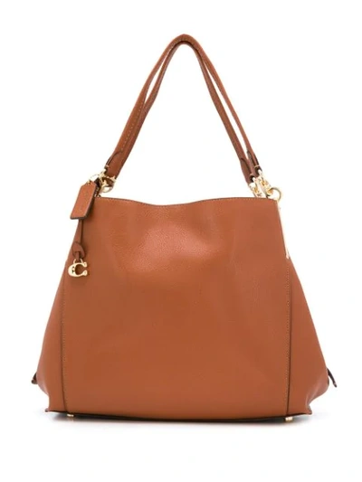 Shop Coach 'dalton 31' Shopper In Brown