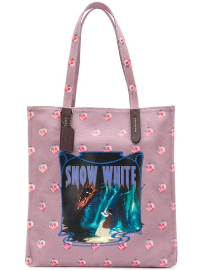 Shop Coach X Disney Snow White Tote - Pink