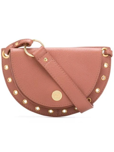 Shop See By Chloé Cross Body Satchel In Pink