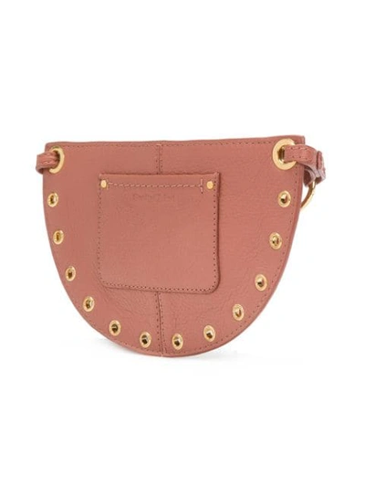 Shop See By Chloé Cross Body Satchel In Pink