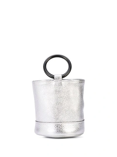 Shop Simon Miller Bonsai Mini Bag In Silver