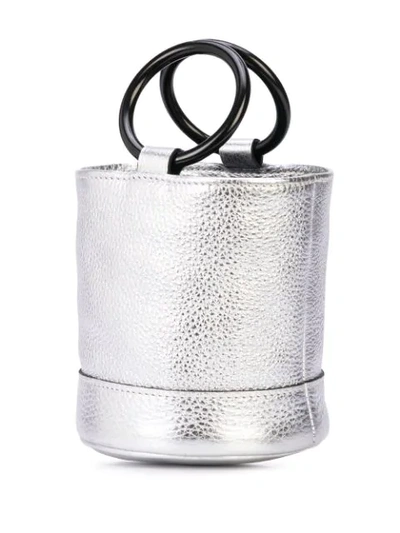 Shop Simon Miller Bonsai Mini Bag In Silver