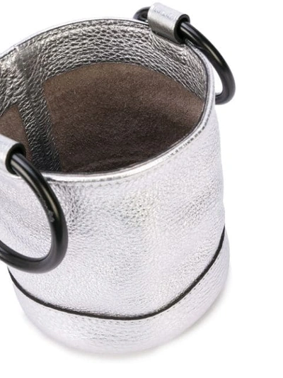 Shop Simon Miller Bonsai Mini Bag In Silver